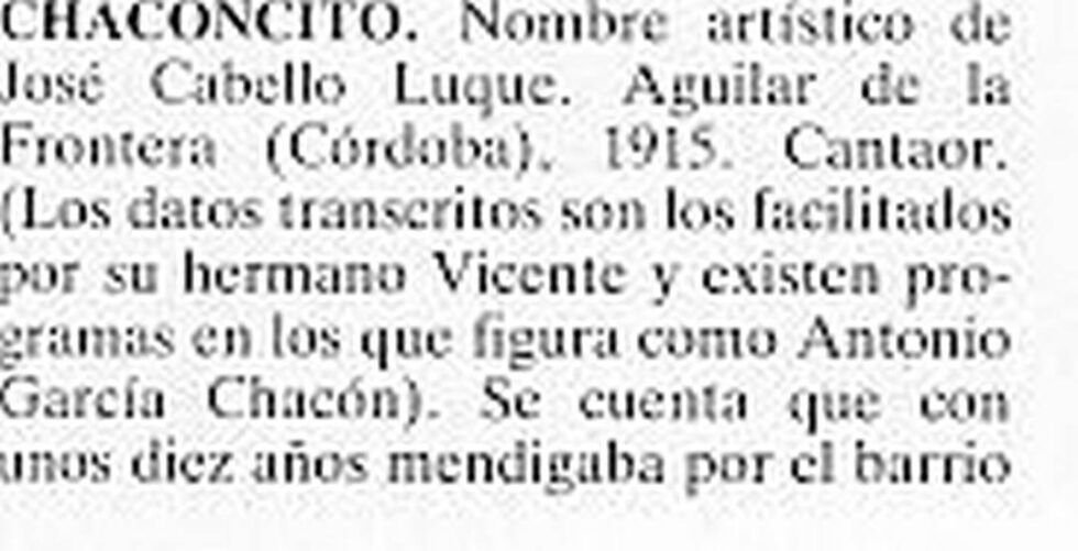 Chaconcito. flamencopizarra.com