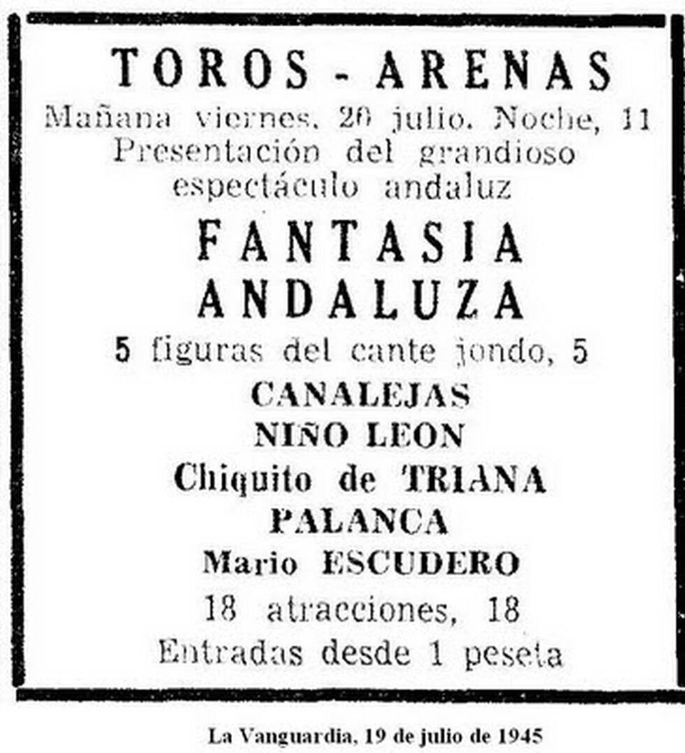 Chiquito de Triana. flamencopizarra.com