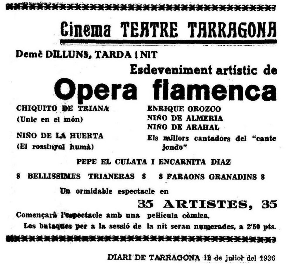 Chiquito de Triana. flamencopizarra.com