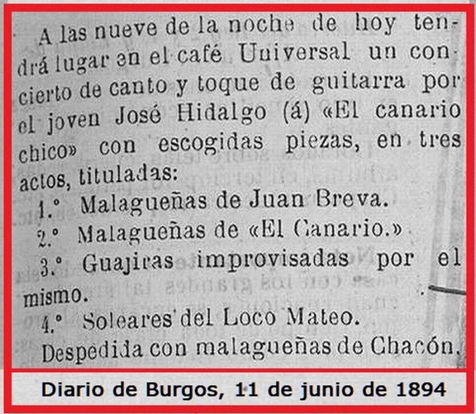 El Canario Chico. flamencopizarra.com