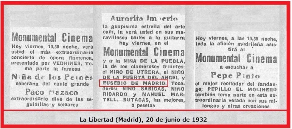 Eusebio de Madrid. flamencopizarra.com
