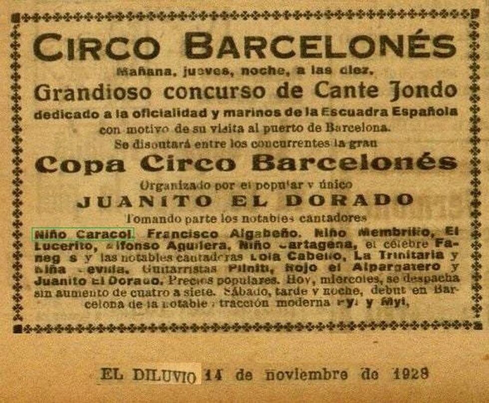 Niño de Cartagena. flamencopizarra.com