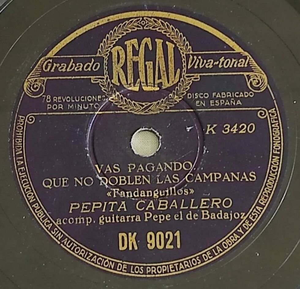 Pepita Caballero. flamencopizarra.com